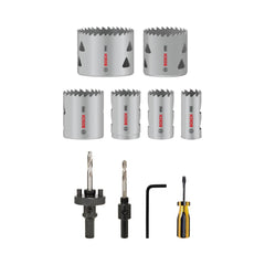 Jogo De Serras Copo Bosch Pro Multi Material Cobalto 10Pcs