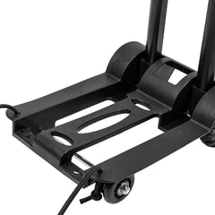 Carrinho de Carga Dobrável Multiuso 40kg Plataforma 230x250mm Dobrável 4 Rodas MTX