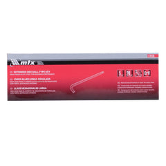 Chave Allen Longa Fosfatizada Abaulada Cromo Vanádio 5mm 20 Peças Kit Profissional
