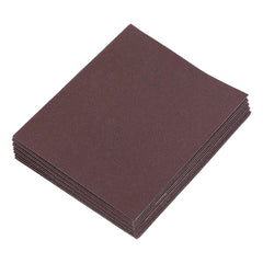 Folha de Lixa Costado de Tecido Grão 80 230x280mm 10 Peças Alta Durabilidade e Versatilidade