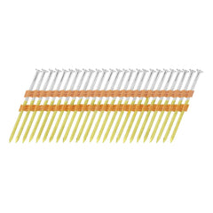 Pregos Galvanizados para Pregador Pneumático 75mm 3.05mm 2000 Unidades Resistentes Denzel