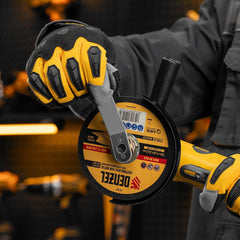 Esmerilhadeira Pneumática 11000 RPM 125mm 186 L/min Alta Performance Denzel AG125