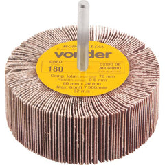 Roda de Lixa 80x30mm com Haste G180 Vonder