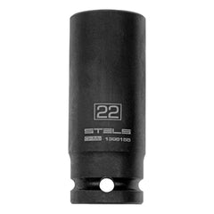Jogo de Soquete Sextavado Longo 1/2' Impacto 10-24mm 11 Peças CrMo Stels