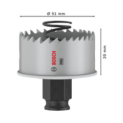Serra Copo Bosch Pro Sheet Metal Power Change Plus 51mm