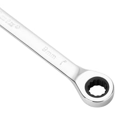 Chave Combinada Catraca 9mm Aço CrV Cromada Niquelada Espelhada MTX 148029
