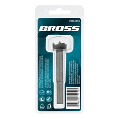 Broca Fresa Forstner Madeira 19mm Haste Cilíndrica Aço 45 Gross 70481955