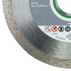 Disco Diamantado Liso Bosch Std Ceramic 115X22,23X1,6X7mm