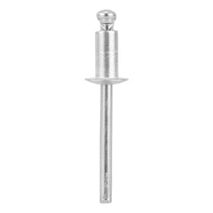 Rebite Repuxo 4,8 x 10mm 50 Unidades MTX Aço Galvanizado Resistente Corrosão