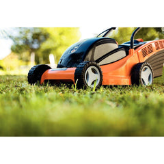 Cortador de Grama Elétrico Tramontina CE35P 1300W 220V 350mm Coletor 18L 3 Alturas de Corte Jardim Residencial