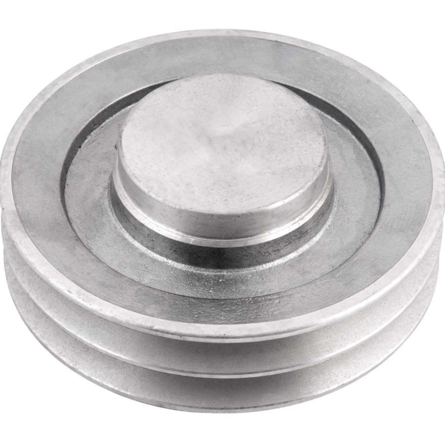 Polia alumínio 140mm 2 canais perfil a Vonder