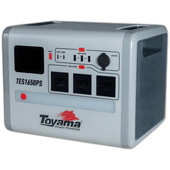 Estação de Energia Portátil Power Bank Toyama TES1650PS 220V Gerador Solar Silencioso para Camping Trailers e Emergência