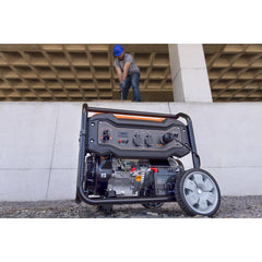 Gerador Elétrico a Gasolina Tramontina GGT7000E 6500W Bivolt 420cc AVR Painel Multifunção