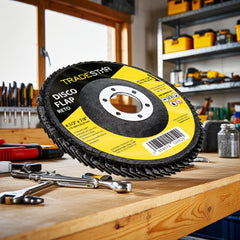 Disco Flap 115 mm G50 Fibra Reto Aço Tradestar