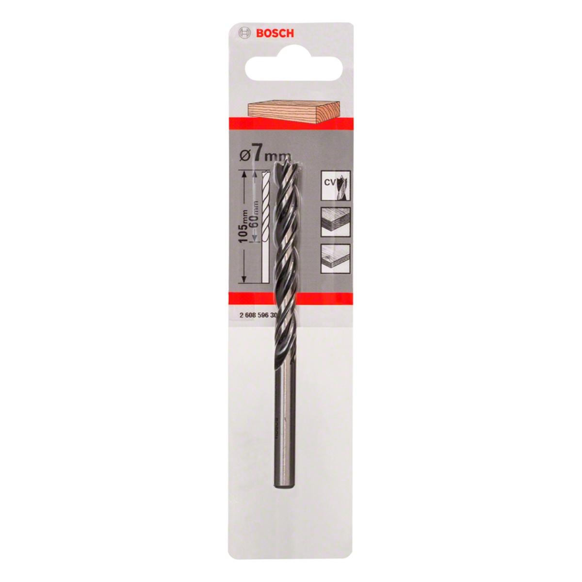 Broca Para Madeira Bosch 3 Pontas 7mm