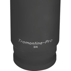 Soquete de Impacto Sextavado Longo 36mm 3/4'' Aço Cromo Molibdênio Tramontina PRO