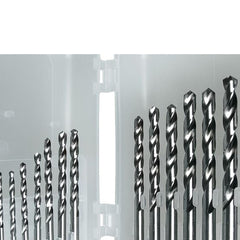 Jogo de Brocas HSS para Aço Tramontina MASTER DIN 338 19 Peças 1mm a 10mm