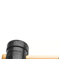 Martelo De Borracha Preta 860g Versatilidade Para Assentamento E Proteção Tramontina Pro