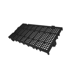 Piso Modular Preto em Plástico 25x50x2,6 Presto