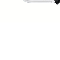 Faca Para Legumes E Frutas Tramontina Plenus Lâmina Aço Inox 3 Polegadas Cabo Polipropileno Preto