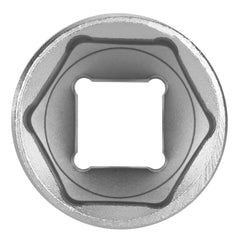 Soquete Sextavado 1/2'' 13mm Aço CrV Stels 1382455 Com Clips Plástico