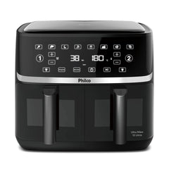 Fritadeira Air Fryer Philco PAF10A 10L Cesto Duplo 2000 Watts 220V