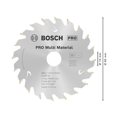 Disco Serra Circular Bosch Multimaterial Cordless 85mm30D