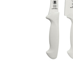Jogo De Facas Tramontina Premium 3 Peças Aço Inox E Polipropileno Branco Com Chaira