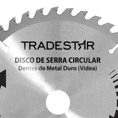 Serra Circular Videa 110 x 20 mm 40D Tradestar