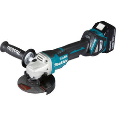 Esmerilhadeira Angular 125Mm Sem Fio 18V Com 2 Baterias Carregador Maleta Motor BL DGA513RTJ Makita