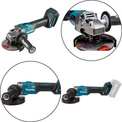 Esmerilhadeira Angular 125 mm Motor BL Protetor Sem Bateria Sem Carregador GA013GZ Makita