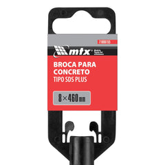 Broca Concreto SDS Plus 8mm 460mm MTX Alta Performance VK8