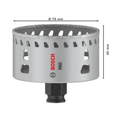 Serra Copo Bosch Pro Tile Power Change Plus 79 mm