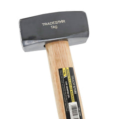 Marreta 1 Kg Quadrada Cabo Madeira Tradestar