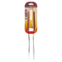 Pegador De Carne Tramontina Churrasco Aço Inox Cabo Polywood Vermelho