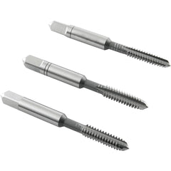 Macho Manual Aço Rápido Nº 10 3/16'' Unc Jogo 3 pçs Vonder