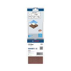 Cinta De Lixa Bosch Pro X440 75X610mm Grano 150 3Un