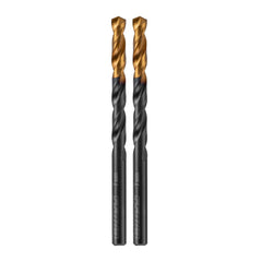 Broca Aço Rápido 7mm Nitreto De Titânio Profissional Para Metal 2 Unidades