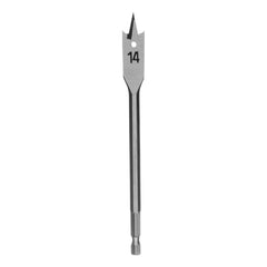 Broca Chata Madeira 14mm 150mm Aço 45 Ângulo 135° MTX 704099 Durabilidade e Precisão