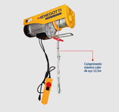 Guincho Coluna Prime 150/300KG V2 12/6M Motor Mono 127V