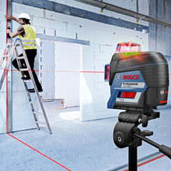 Nível A Laser Bosch Gll 3-80 80M 360º Em Maleta