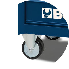 Carrinho de Ferramentas 400KG Azul 6 Gavetas com Guias Telescópicas C04-BOX-B Beta