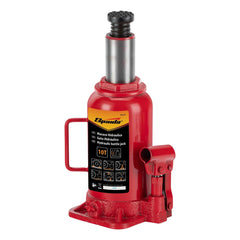 Macaco Hidráulico Garrafa 10T Elevação 200-385mm Aço Alta Resistência Sparta 5032555
