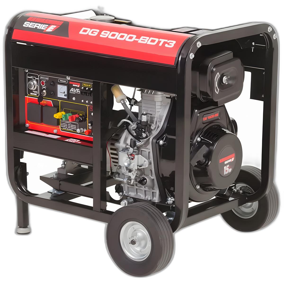 Gerador à Diesel Dg9000Bdt3 7500W 380/220V Trif. Kawashima