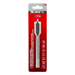 Broca Chata Madeira 12mm 150mm Aço 45 Ângulo 135° MTX 704079 Durável