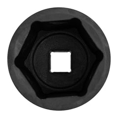Soquete Impacto Longo 75mm Hexagonal Aço CrMo Stels 1417355