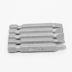 Jogo Bits Fenda 1/4'' 50 mm 5 Peças Tradestar