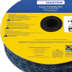 Corda Tramontina Master Pet 4mm 220 Metros 105,2kgf Multifilamento