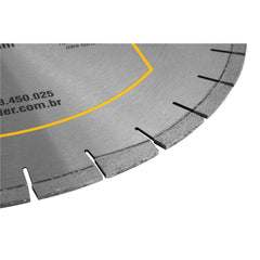 Disco Diamantado 450mm Segmentado Asfalto/Concreto Dcv4500 Vonder 32 Segmentos 3395rpm