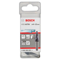 Broca Escalonada P/Metal Bosch Hss-Altin 4-12mm 5 Diâmetros